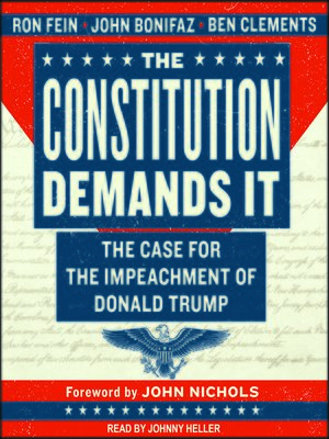 cover image of The Constitution Demands It